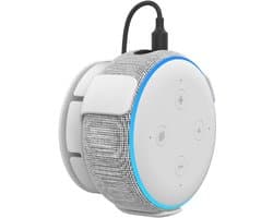 Wandhouder voor Smarthome Speaker met Kabelmanagement - Wit