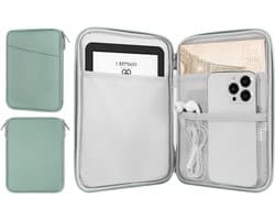 Sleeve Bag voor 6-7 inch eReader - Groen - Geschikt voor diverse eReaders