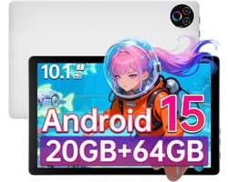 Hotlight KB1001 - Android 15 - 10.1 inch- 5000mAh - 20(3+17)GB RAM - 64GB ROM - Bluetooth 5.4 - WIFI 6 - Wit