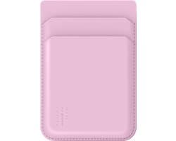 iDeal of Sweden - Magnetic Card Holder MagSafe Bubblegum Pink - Universeel - Roze