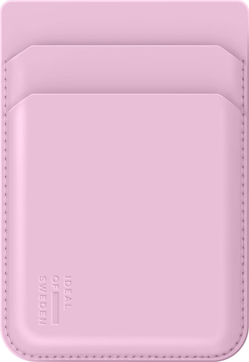 iDeal of Sweden - Magnetic Card Holder MagSafe Bubblegum Pink - Universeel - Roze — afbeelding 1