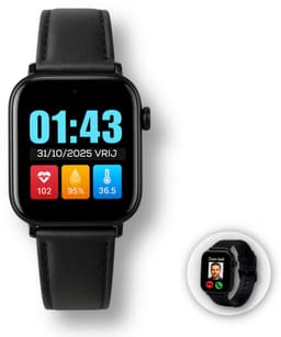 Wiesba WB76S NW - GPS Horloge Senior - Persoonlijke alarmen - Smartwatch voor Ouderen - alarm horloge ouderen - GPS Horloge Alzheimer - Valdetectie - Persoonlijk alarm — thumbnail 1