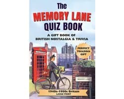 The Memory Lane Quiz Book (Large Print)