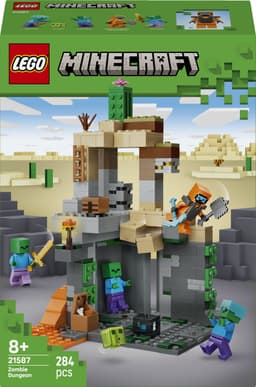 LEGO Minecraft Zombiekerker Speelgoed voor Kinderen en Gamers vanaf 8 Jaar - 21587 — thumbnail 1