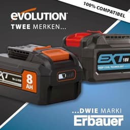 Draadloze natte en droge werkplaatsstofzuiger 18V Li-Ion met dubbele luchtfunctie — thumbnail 5