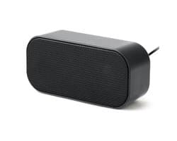 Ynkkvre -Mini USB Soundbar – Ultradun, Ruimtebesparend & Helder Stereo Geluid voor PC, Laptop, Tablet en Monitor