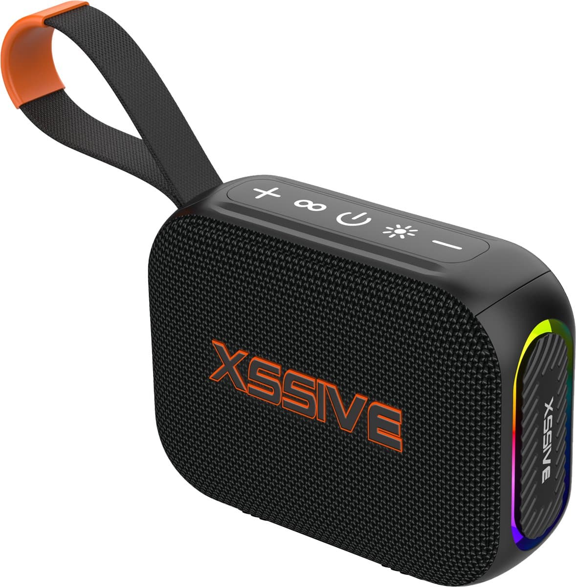 Xssive BSP20 Draadloze Bluetooth Speaker - Mini Speaker voor onderweg - 8W - Waterbestendig - Stereo Geluid - Mini Bluetooth Speaker - Zwart — afbeelding 1
