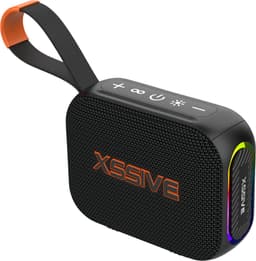 Xssive BSP20 Draadloze Bluetooth Speaker - Mini Speaker voor onderweg - 8W - Waterbestendig - Stereo Geluid - Mini Bluetooth Speaker - Zwart — thumbnail 1