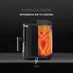 Airfryer 4.2L met 8 Programma's en Touch Control - Gezond Frituren zonder Olie — thumbnail 4