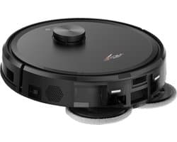 Zoef Robot Bep 5.0 robotstofzuiger met dweilfunctie - geschikt voor dierenharen - roterende mops - 20.000Pa zuigkracht - robotstofzuiger huisdieren - robot vacuum - uitgebreide mapping - verschillende schoonmaakmodi