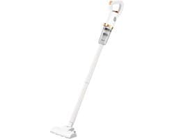 Krachtige Accu Stofzuiger 2-in-1 met Vloerborstel en Lange Accuduur