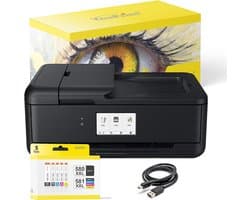Multifunctionele A3 Inkjet Printer met Scanner, Kopieerfunctie en 5 Voordeel Inktpatronen