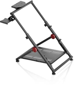 REBBLERS® SIMR 50G Wheel Stand + Gearshift Holder - Opklapbaar Racestuur Standaard - Zwart — thumbnail 1