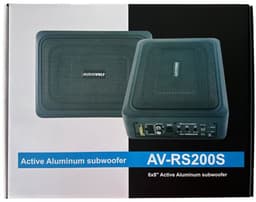 Audiovolt AV-RS200S | Actieve Underseat Subwoofer + RCA Kabels — thumbnail 3