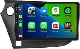CarPlay autoradio geschikt voor Honda Insight | 2009 t/m 2014 | Android 13 | Draadloos Apple CarPlay & Android Auto | 2GB + 32GB | 8-Core processor | Davilon | 2025 model | 2009 2010 2011 2012 2013 2014 | Bluetooth & Wifi — thumbnail 1