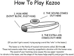 VG Kazoo muziekinstrument | zilverkleurig — thumbnail 4