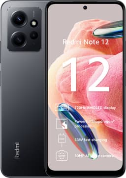 Xiaomi Redmi Note 12 - 128GB - Zwart — thumbnail 1