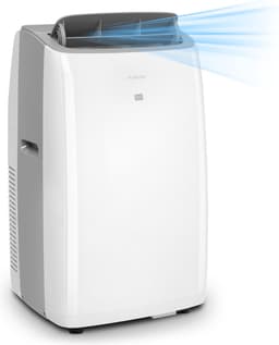 Klarstein Mobiele airconditioner met luchtafvoerslang, 4-in-1 airconditioner, ventilator, luchtontvochtiger & nachtmodus, kleine & draagbare airconditioner voor thuis & op kantoor, laag verbruik, 14000BTU,1 kW voor 65 m² - Afstandsbediening — thumbnail 19