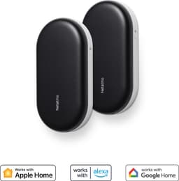 Netatmo Intelligente bediening voor airconditioning, compatibel met alle verbonden airconditioners en warmtepompen - energiebesparend - werkt met Alexa, Google Assistant, Siri - Zwart - Duo Pack — thumbnail 4