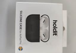 Holdit Silicone Case voor de Apple AirPods Pro / Pro 2 - Zwart — thumbnail 1