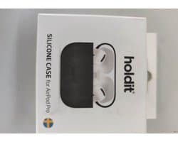 Holdit Silicone Case voor de Apple AirPods Pro / Pro 2 - Zwart
