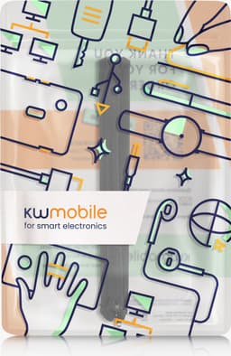 kwmobile cover voor koptelefoon hoofdband - geschikt voor AudioTechnica ATH M50X / M50 / M40X / M40 / M30X / M20X - Koptelefoon band hoes van neopreen - In zwart — thumbnail 3