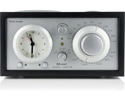 Tivoli Audio - Model 3 BT w/ USB - Wekkerradio met Bluetooth - Zwart/Zilver