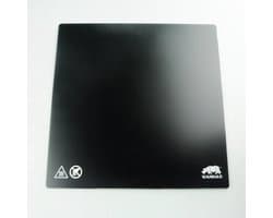 Wanhao - D9 400 carbon crystal glass plate - 425x425mm