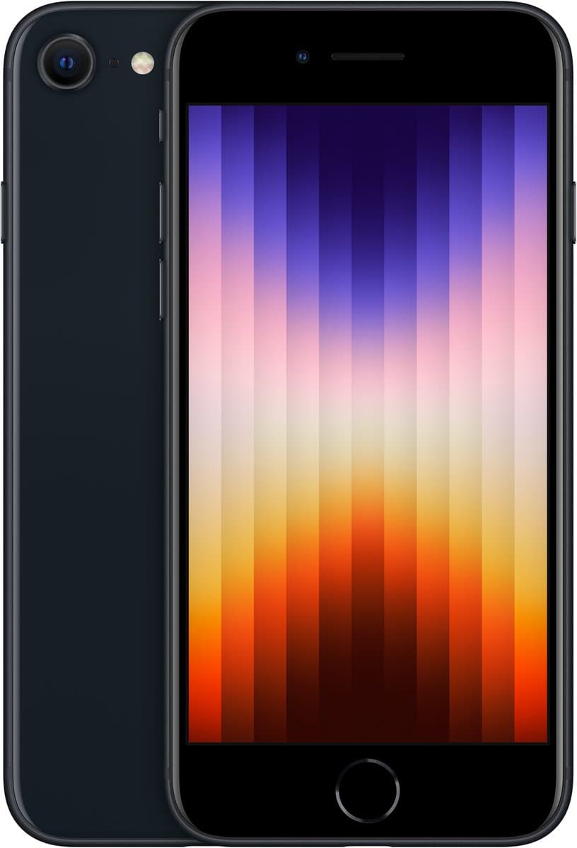 Apple iPhone SE (2022) - 256GB - Zwart — afbeelding 1