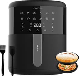 Cecotec Cecofry Bombastik 6000 Full Enkel 6 l Vrijstaand 1700 W Heteluchtfriteuse Zwart — thumbnail 1