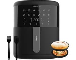 Cecotec Cecofry Bombastik 6000 Full Enkel 6 l Vrijstaand 1700 W Heteluchtfriteuse Zwart