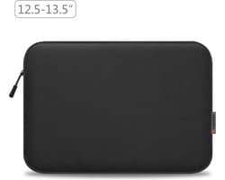 Sleeve Pouch Hoes Etui voor Apple Macbook Air 13" M1 - M2 Laptop - Zwart