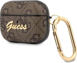 Guess 4G Script Logo AirPods Pro Case - Brown — thumbnail 5