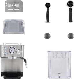 CREATE - Espressomachine - Zilver - Geschikt voor Espresso, Latte Macchiato & Cappuccino — thumbnail 3
