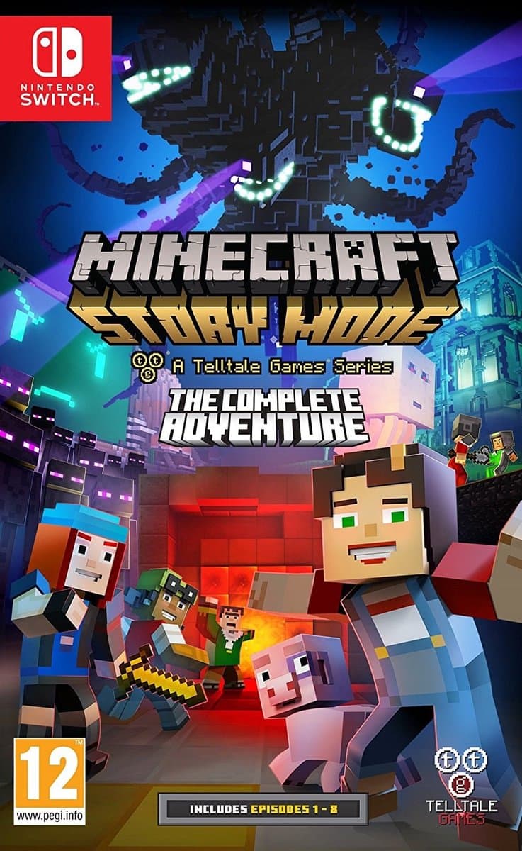 Minecraft Story Mode - The Complete Adventure - Nintendo Switch — afbeelding 1