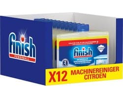 Finish Integrale Machinereiniger Citroen Vaatwasser - 12x 250 ml