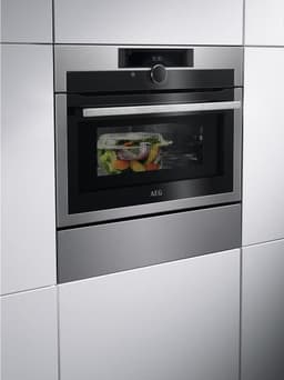 AEG Series 8000 KME968000M 43 l 3000 W Zwart, Roestvrijstaal — thumbnail 8