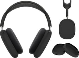KELERINO. Siliconen Case geschikt voor AirPods Max - Accessoire - Zwart — thumbnail 4