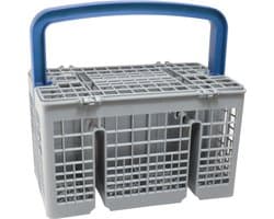 Vaatwasser bestekmand universeel - Bestekbak vaatwasser - vaatwasser organizer mandje met inkepingen - Vaatwasser mandje - Bestekbakje geschikt voor Whirlpool, Indesit, Bosch, Siemens, AEG, ikea - Bestekmand vaatwasser accessoires