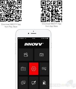INNOVV C5 - Motor Dashcam - Full HD - App - G-sensor - DVR Opname-Unit - IP68 Waterproof Rating - Motor Camera - Ingebouwde Microfoon — thumbnail 5
