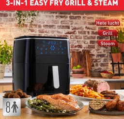 Tefal Easy Fry Grill & Steam FW2018 - Airfryer - 6,5L - 7 Programma's - Stoom- en Grillfunctie - Voor 6 personen — thumbnail 22