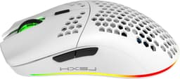 HXSJ T66 - Draadloze Gaming Muis - Computermuizen - Ultra licht - Compact Voor Onderweg - RGB Verlichting - Wit — thumbnail 2
