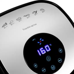 Monzana Heteluchtfriteuse - 3,6 liter 1500W 6 Programmas - Zwart — thumbnail 16