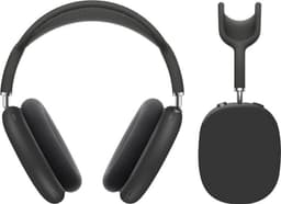KELERINO. Siliconen Case geschikt voor AirPods Max - Accessoire - Zwart — thumbnail 1