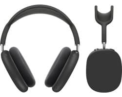 KELERINO. Siliconen Case geschikt voor AirPods Max - Accessoire - Zwart