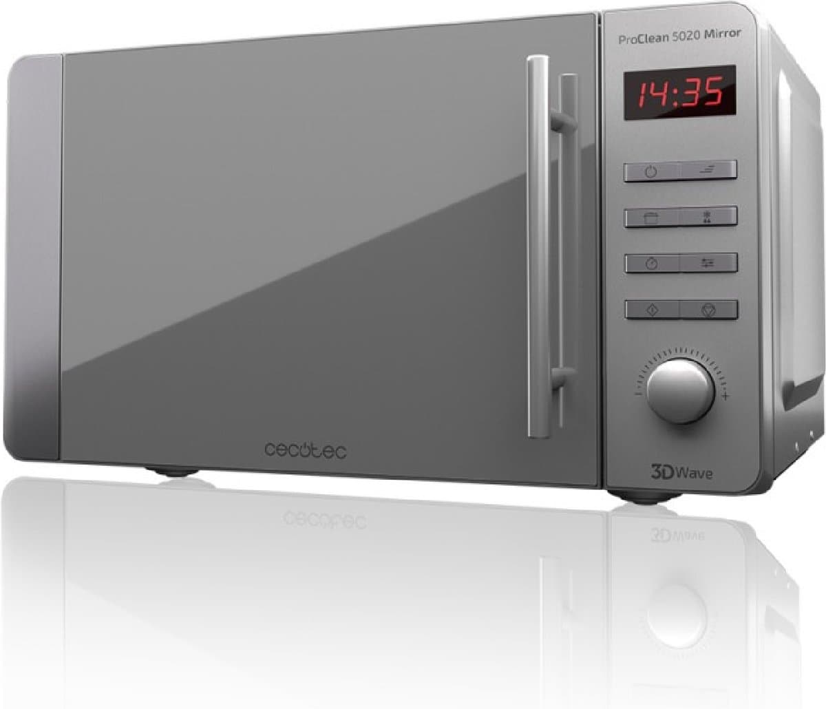 Microwave Cecotec ProClean 5020 Mirror 20L 700W Stainless steel — afbeelding 1