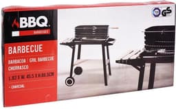 ProGarden Houtskoolbarbecue 86,5 cm zwart — thumbnail 4