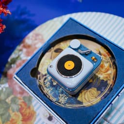 MUZEN Button Mini - Draagbare Draadloze Bluetooth Luidspreker - Berry Blauw — thumbnail 5