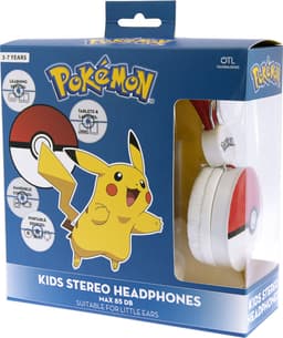 Pokémon Pokéball symbool - kinder koptelefoon - volumebegrenzing - verstelbaar (3-8j) — thumbnail 4