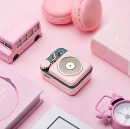 MUZEN Button Mini - Draagbare Draadloze Bluetooth Luidspreker - 8 uur speeltijd - Bluetooth Speaker - Draadloze Speaker - Mini Bluetooth speaker - Draagbare speaker - Candy Pink — thumbnail 4